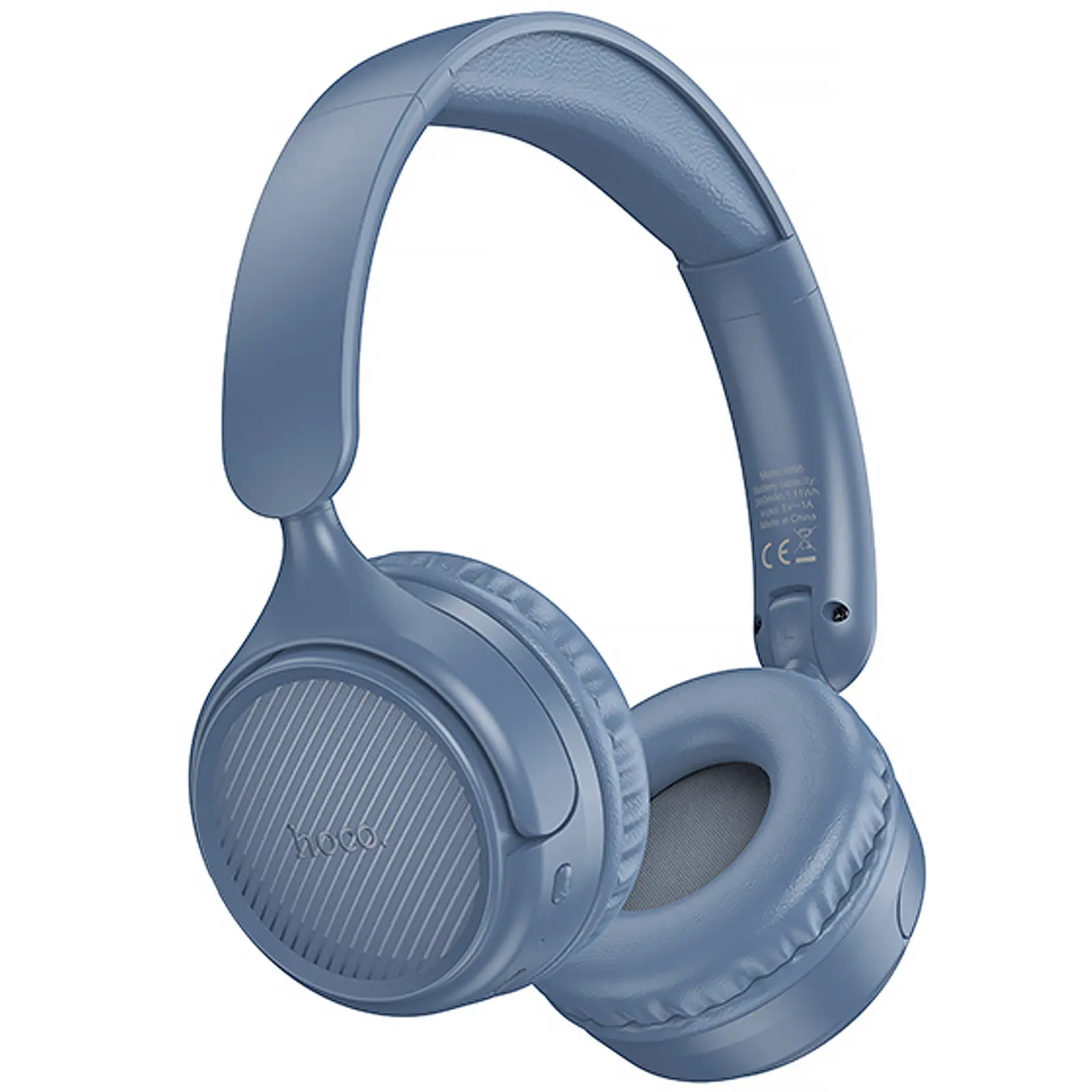 Накладные беспроводные наушники Hoco W66 Wave, Blue, купить оптом с доставкой