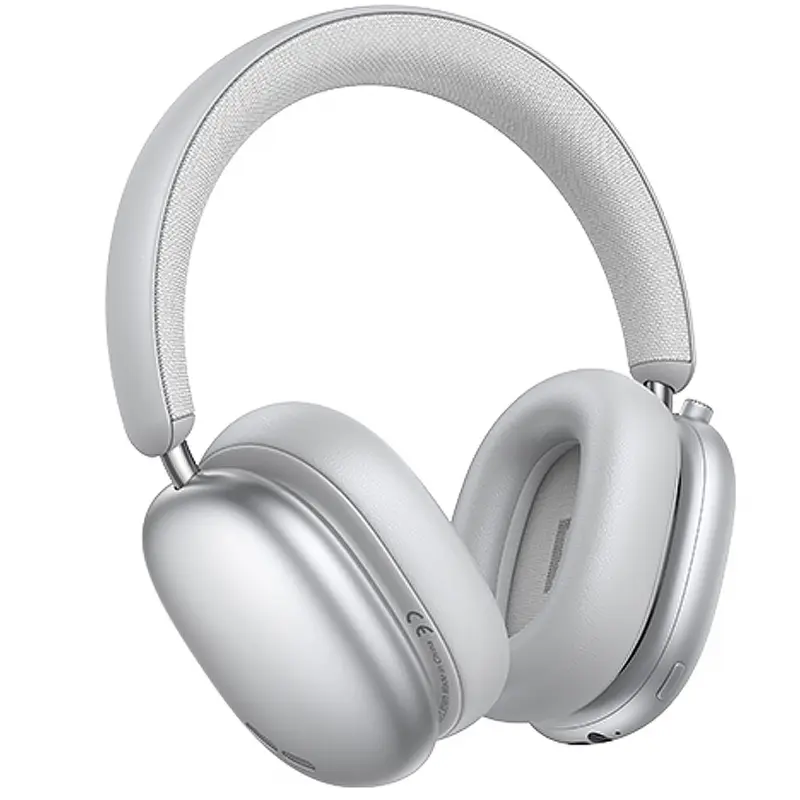 Накладные беспроводные наушники Hoco W63 Triunfo ANC, Silver, купить оптом с доставкой