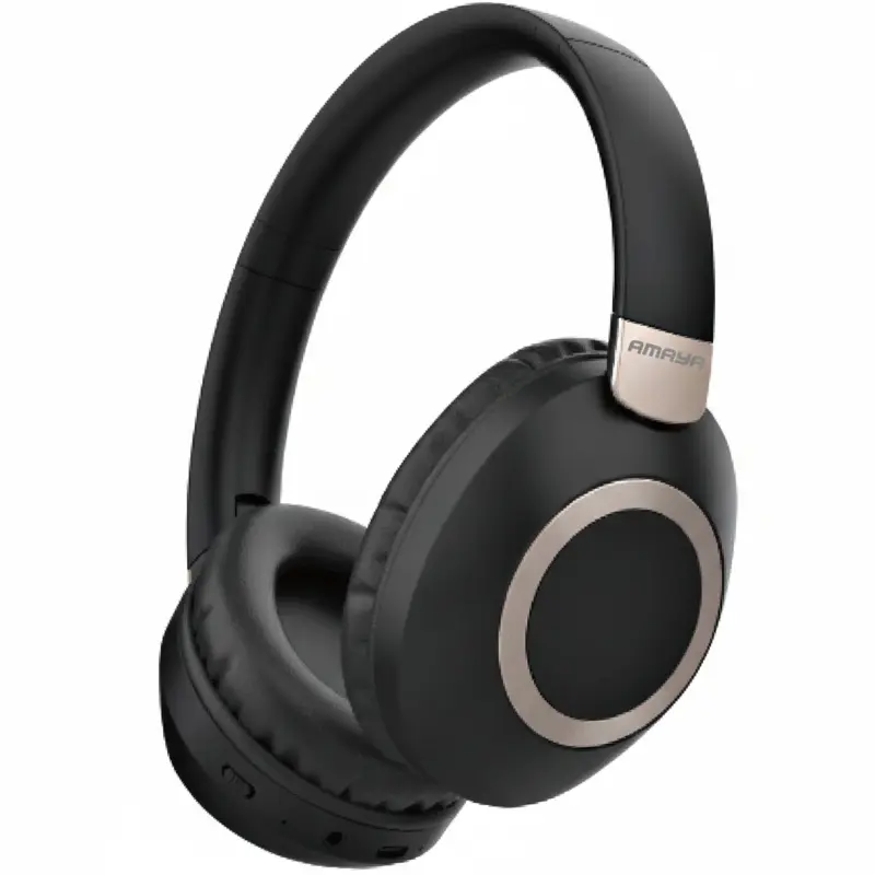 Накладные беспроводные наушники Amaya AEB-610 ENC, Black, купить оптом с доставкой