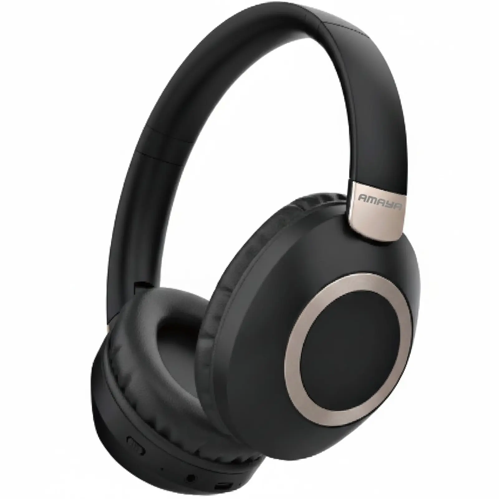 Накладные беспроводные наушники Amaya AEB-610 ENC, Black, купить оптом с доставкой
