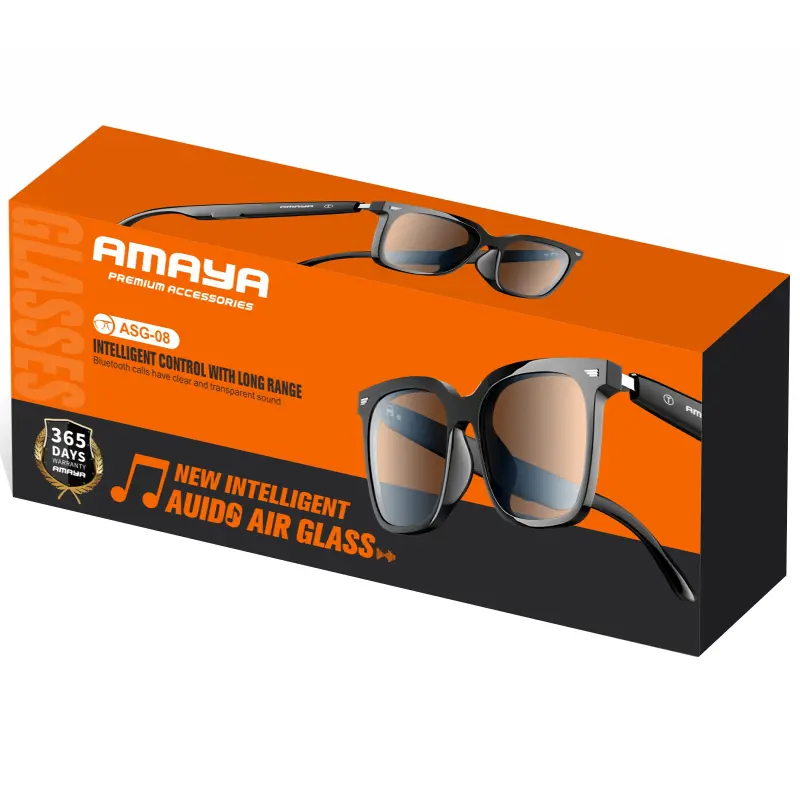 Смарт-окуляри Amaya ASG-08 Bluetooth Music, Gray 1, купити оптом з доставкою