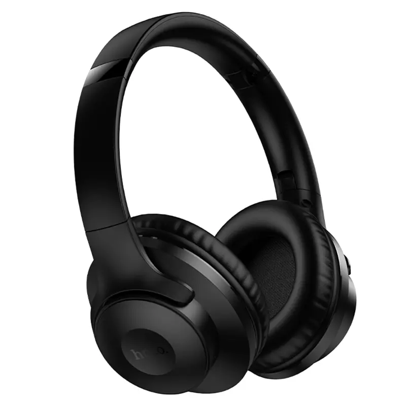 Накладные беспроводные наушники Hoco W71 Cool sound, Black 2, купить оптом с доставкой