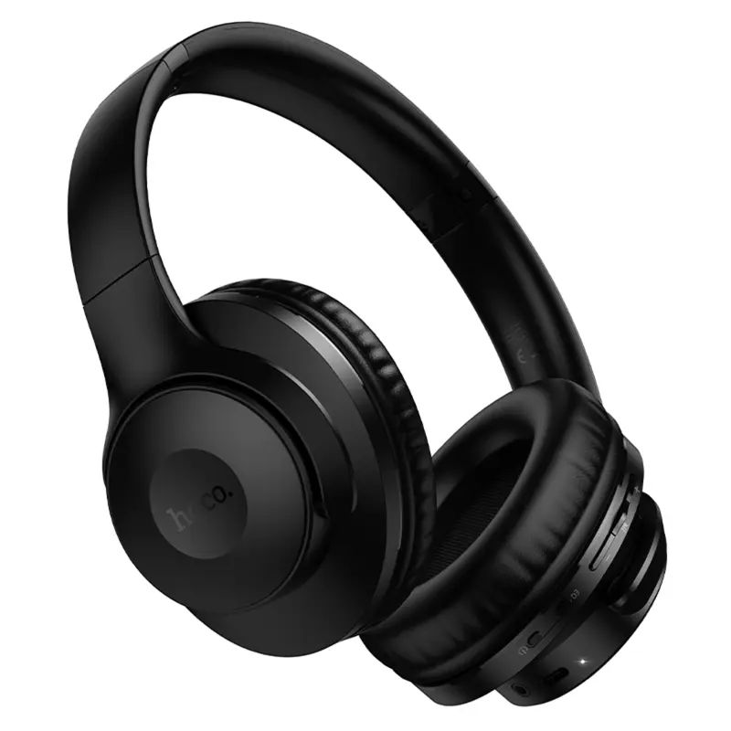 Накладные беспроводные наушники Hoco W71 Cool sound, Black 4, купить оптом с доставкой