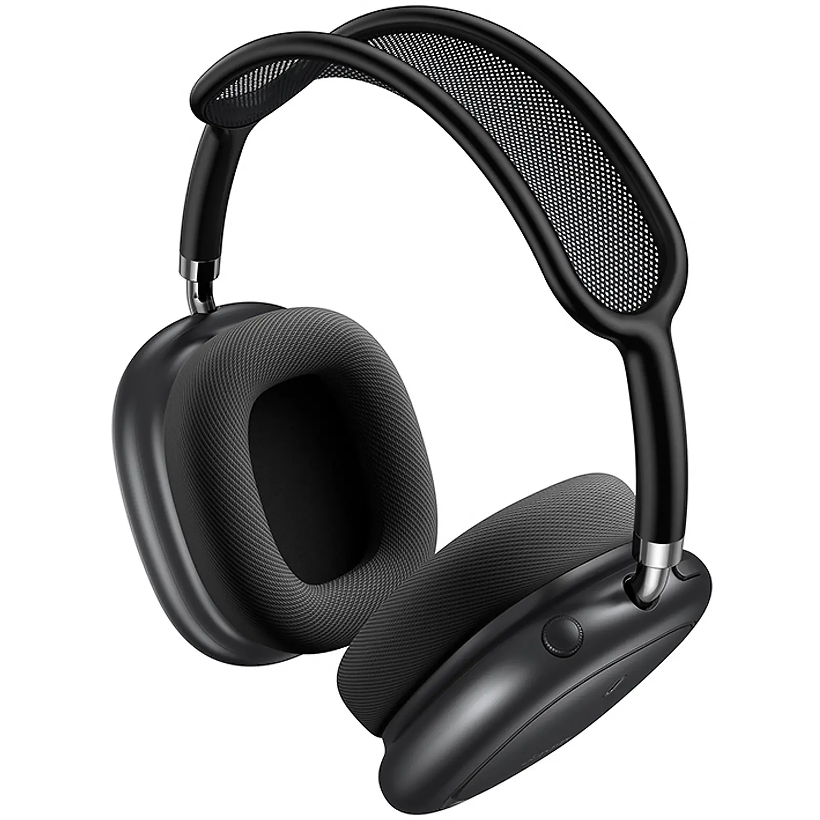 Накладные беспроводные наушники Hoco W68 Calma ANC (App), Metal gray 2, купить оптом с доставкой