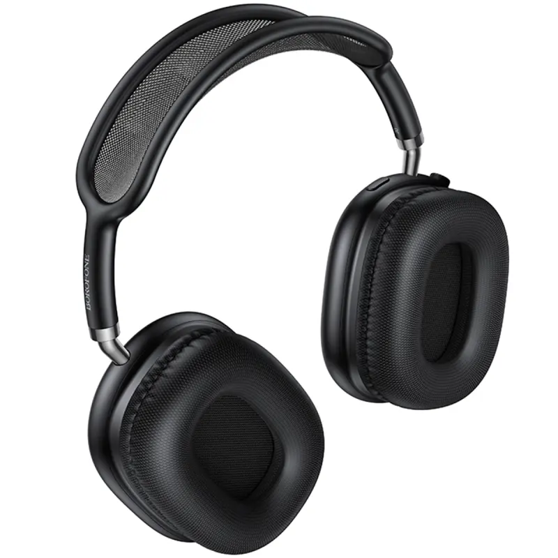 Накладні бездротові навушники Borofone BO36 Tone, Black 2, купити оптом з доставкою