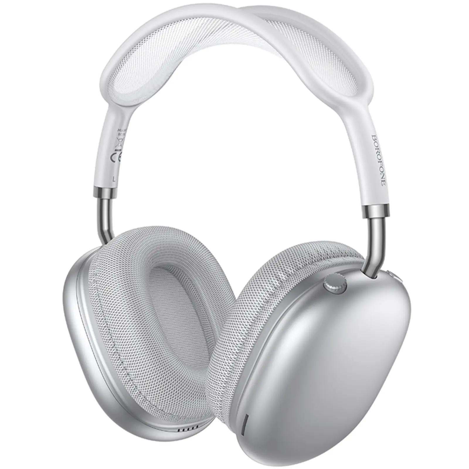 Накладні бездротові навушники Borofone BO36 Tone, Silver, купити оптом з доставкою