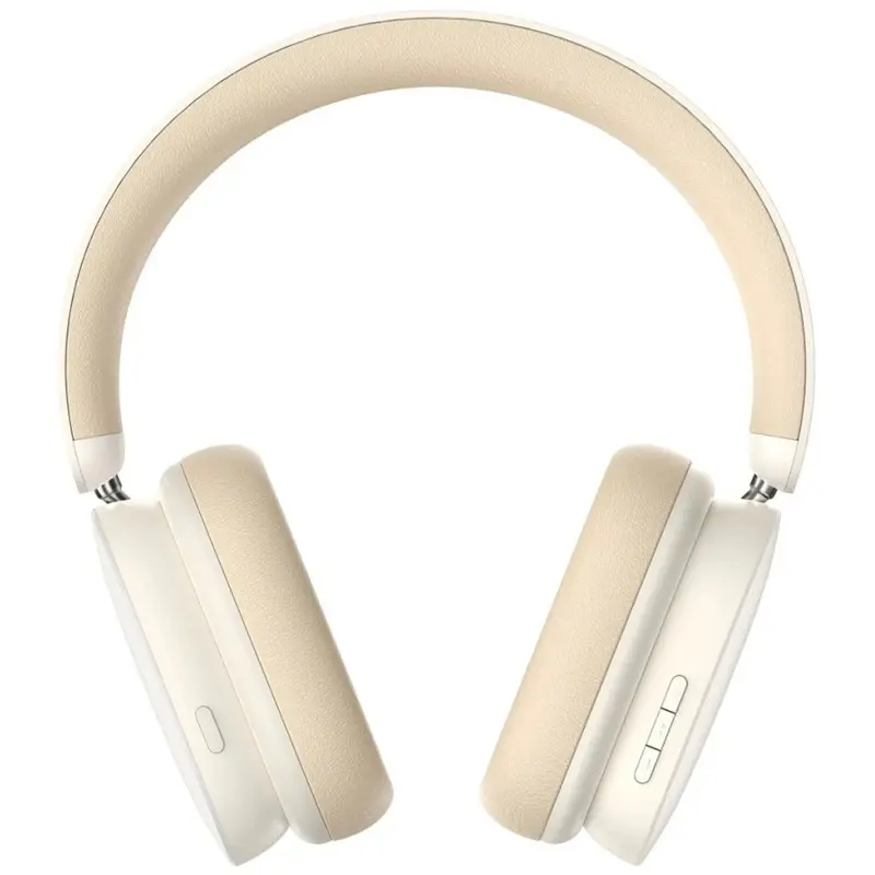 Накладные беспроводные наушники Baseus Bowie H1 Hybrid ANC (NGTW23), Creamy-white 2, купить оптом с доставкой
