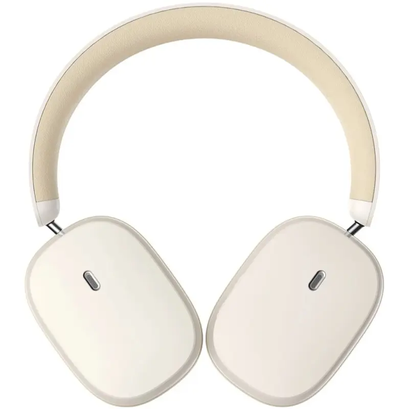 Накладные беспроводные наушники Baseus Bowie H1 Hybrid ANC (NGTW23), Creamy-white 3, купить оптом с доставкой