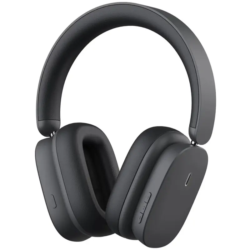 Накладные беспроводные наушники Baseus Bowie H1 Hybrid ANC (NGTW23), Grey, купить оптом с доставкой