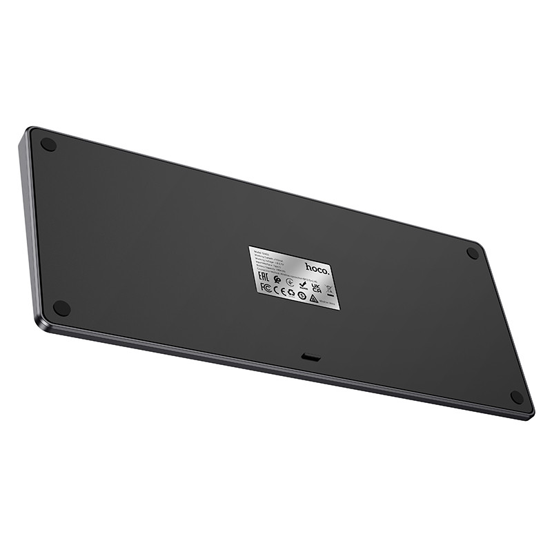 Бездротова клавіатура Hoco GM32 Wisdom dual-mode (English version) на малюнкі №2