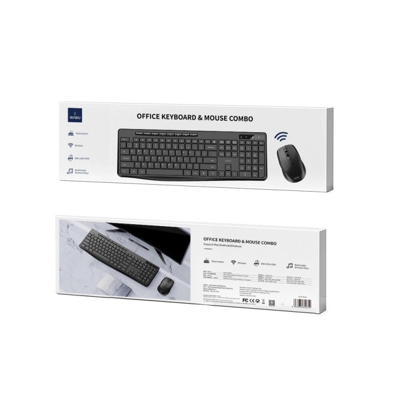 Бездротова клавіатура+миша WIWU KM-01 Office на малюнкі №5