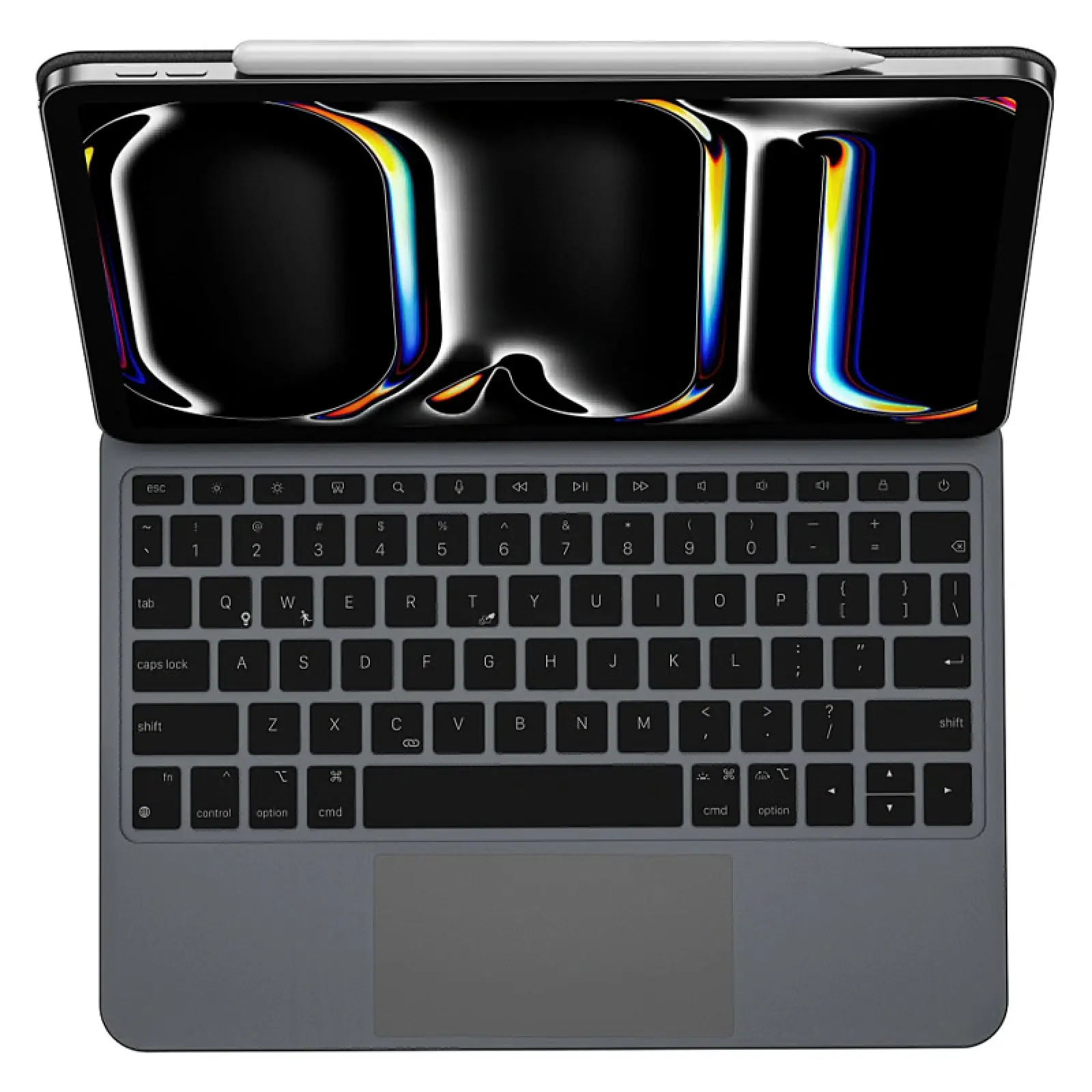 Уценка Чехол-клавиатура WIWU MK-004 for iPad Pro 11" (2024), Вскрытая упаковка / Black 4, купить оптом с доставкой