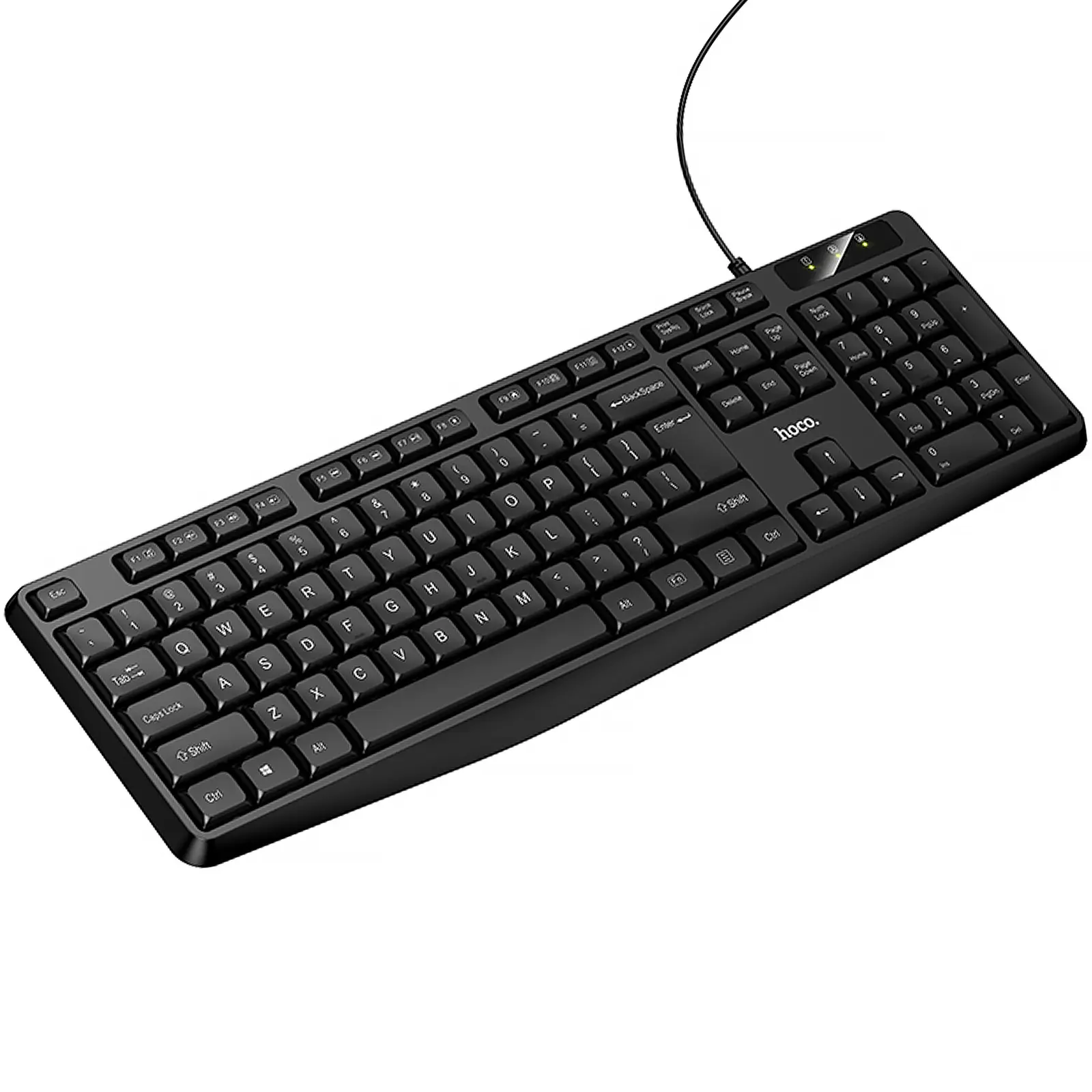 Клавиатура проводная Hoco GM60 Cool (English Version), Black, купить оптом с доставкой
