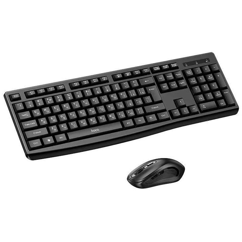 Бездротова клавіатура + миша Hoco DI94 Ultra Thin 2.4G на малюнкі №1
