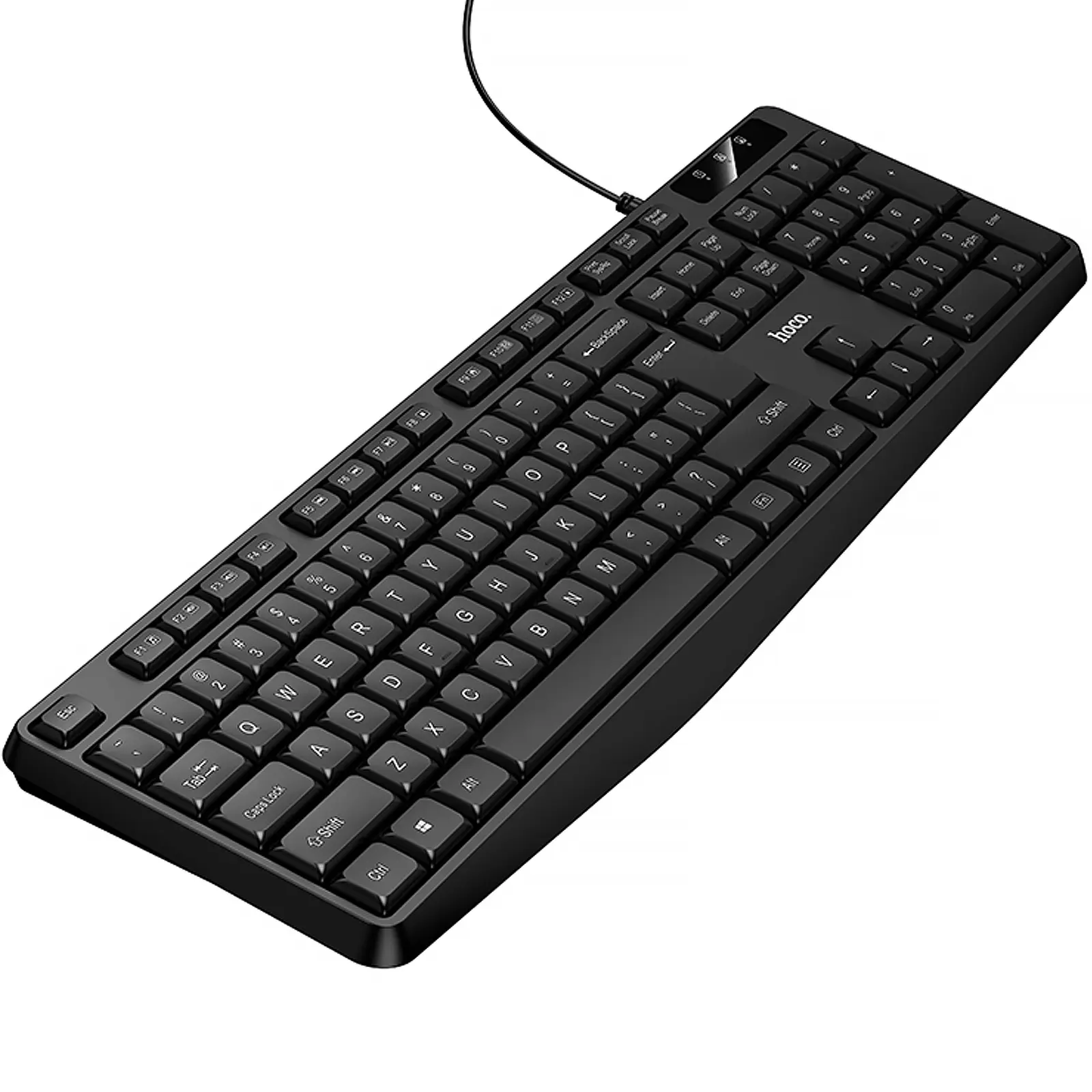 Уценка Клавиатура проводная Hoco GM60 Cool (English Version), Поврежденная упаковка / Black 3, купить оптом с доставкой