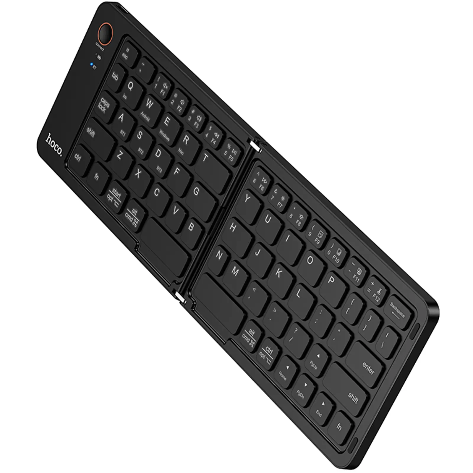 Клавиатура беспроводная складная Hoco GM71 Proficient mini 2.4G, Black 2, купить оптом с доставкой