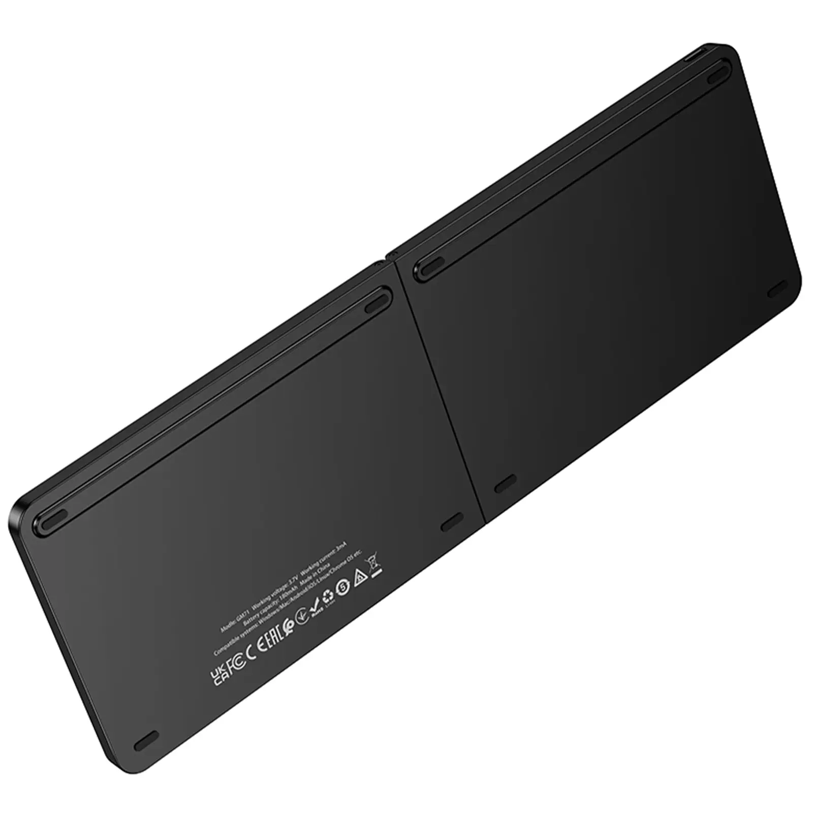 Клавиатура беспроводная складная Hoco GM71 Proficient mini 2.4G, Black 4, купить оптом с доставкой