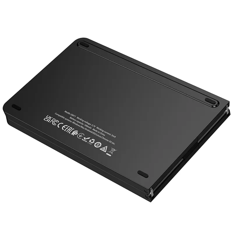 Клавиатура беспроводная складная Hoco GM71 Proficient mini 2.4G, Black 5, купить оптом с доставкой