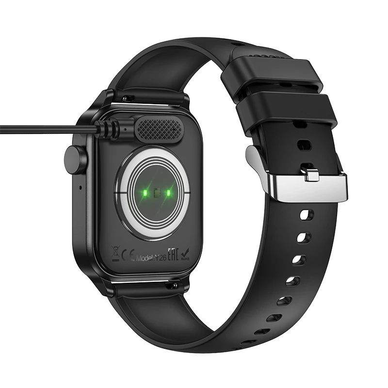 Зарядний кабель для годинників Hoco Y26/Y27/Y31/Y33/Y35/Y36, Black 2, купити оптом з доставкою