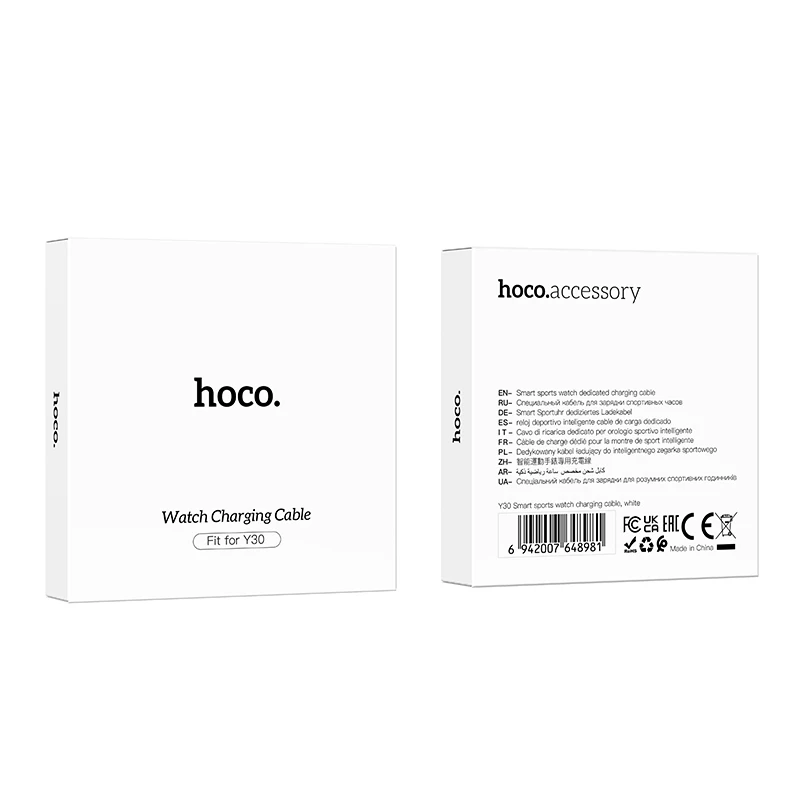 Зарядний пристрій для Hoco Y30/Y42, White 1, купити оптом з доставкою