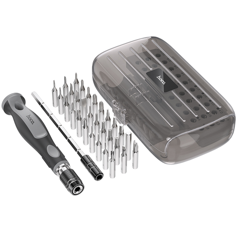 Набір викруток Hoco UT10 set 32in1, Gray / Black 2, купити оптом з доставкою