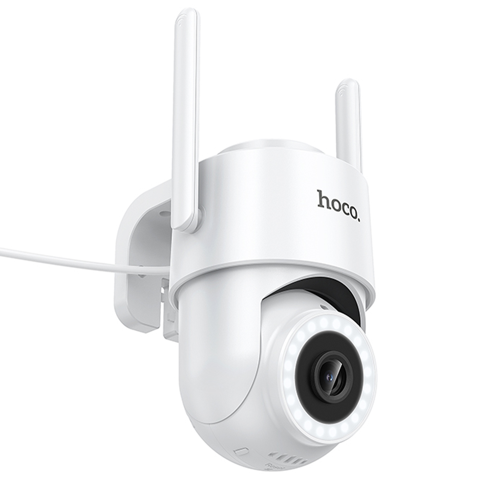 Камера видеонаблюдения Hoco D10 Outdoor PTZ HD, White 2, купить оптом с доставкой