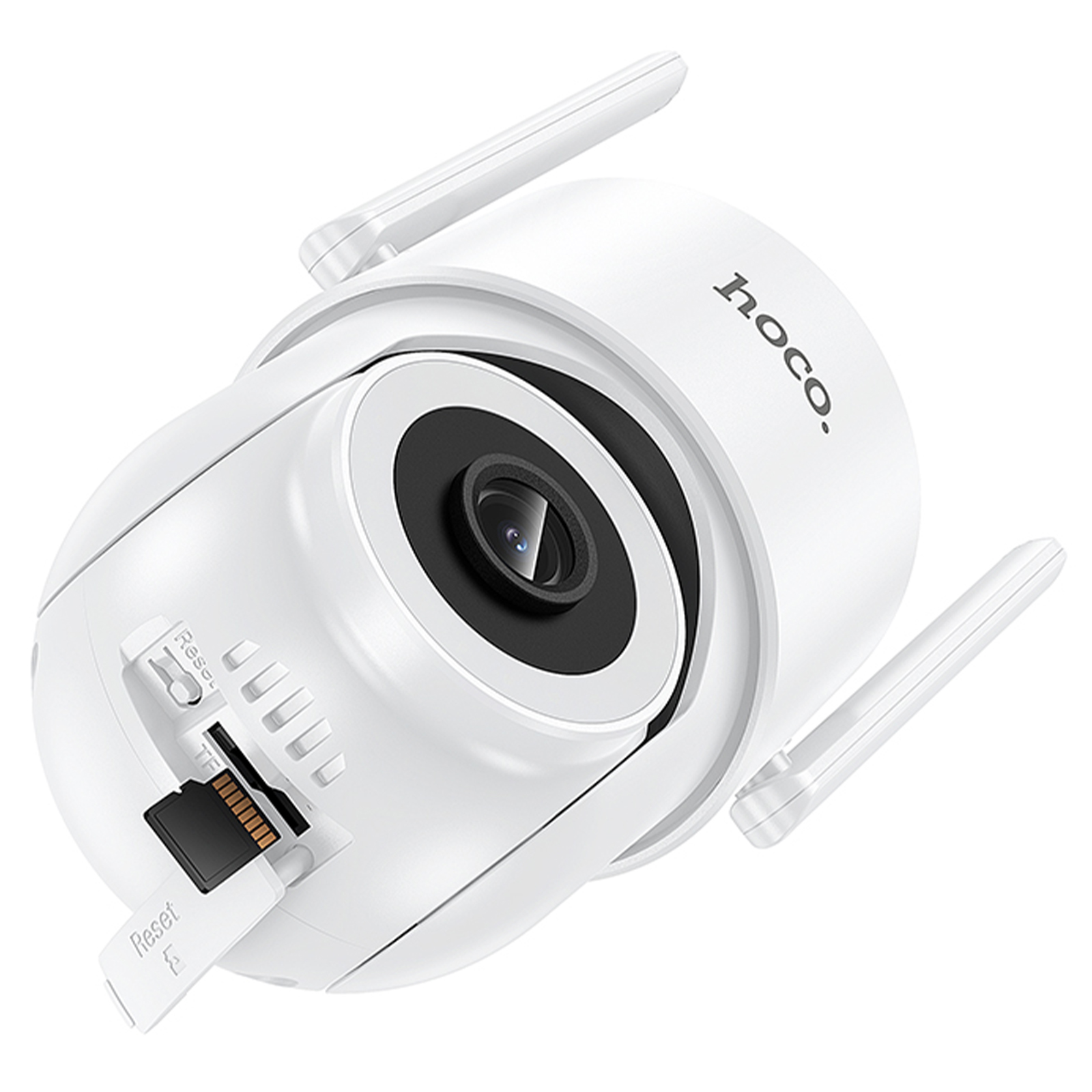 Камера видеонаблюдения Hoco D10 Outdoor PTZ HD, White 3, купить оптом с доставкой