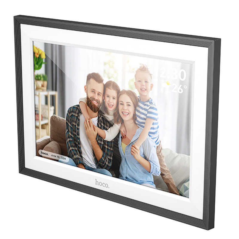 Цифровая фоторамка Hoco HI13 10.1 digital cloud на малюнкі №3