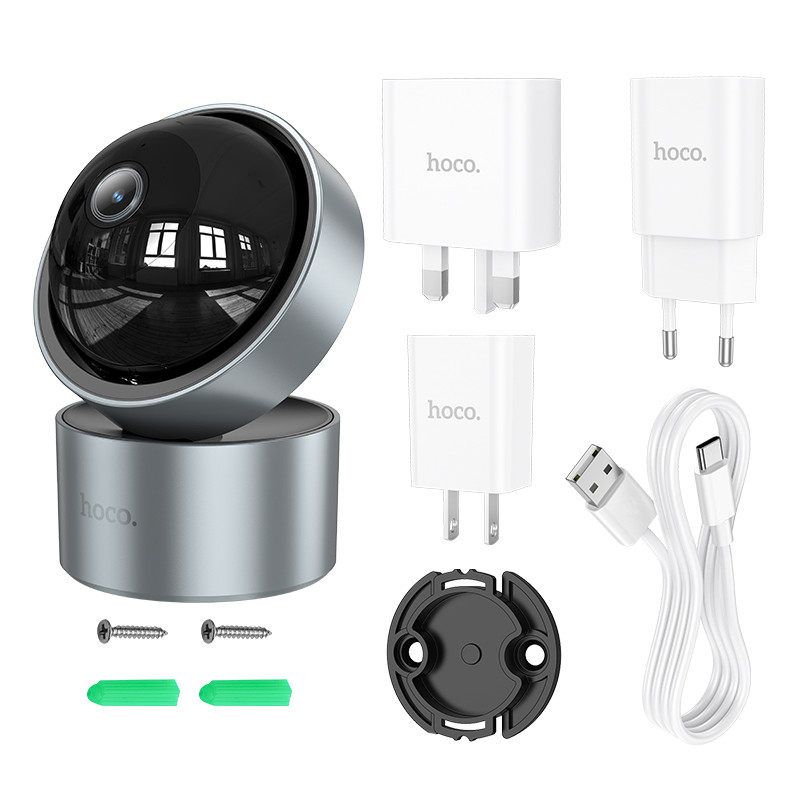 Камера відеоспостереження Hoco D5 Indoor PTZ HD на малюнкі №2