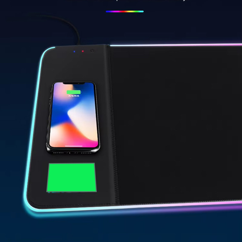 Ігрова поверхня (килимок) STAND JD-S62 з БЗП 15W LED+RGB with app (800*300*6mm) на малюнкі №3