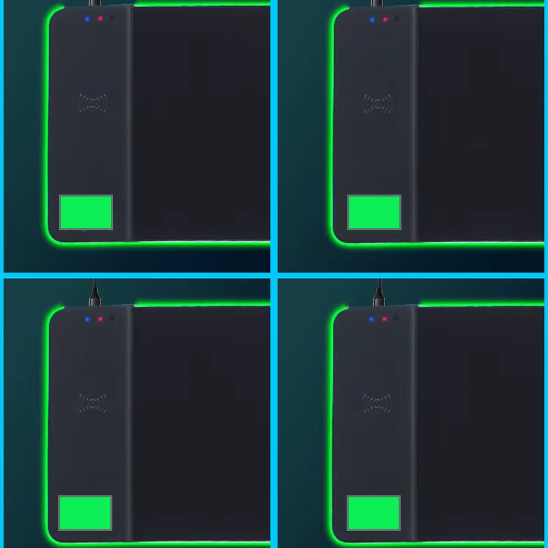 Ігрова поверхня (килимок) STAND JD-S62 з БЗП 15W LED+RGB with app (800*300*6mm) на малюнкі №4