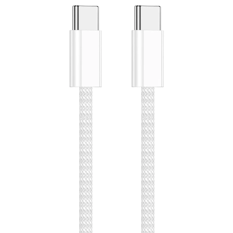 Уцінка Дата кабель USB-C to USB-C FineWoven for Apple (AAA) (1m) (box), купити оптом з доставкою
