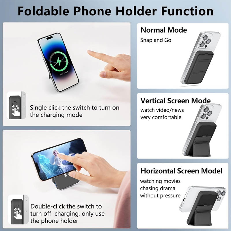 Портативний зарядний пристрій Power Bank JJT-A27-1 PD20W+QC 22.5W з БЗП 5000 mAh дивитися фото №4