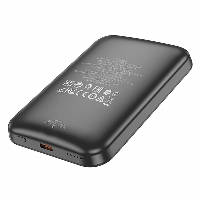 Портативний ЗП Power Bank BOROFONE BJ63 Nimble PD20W з БЗП 5000 mAh на малюнкі №2