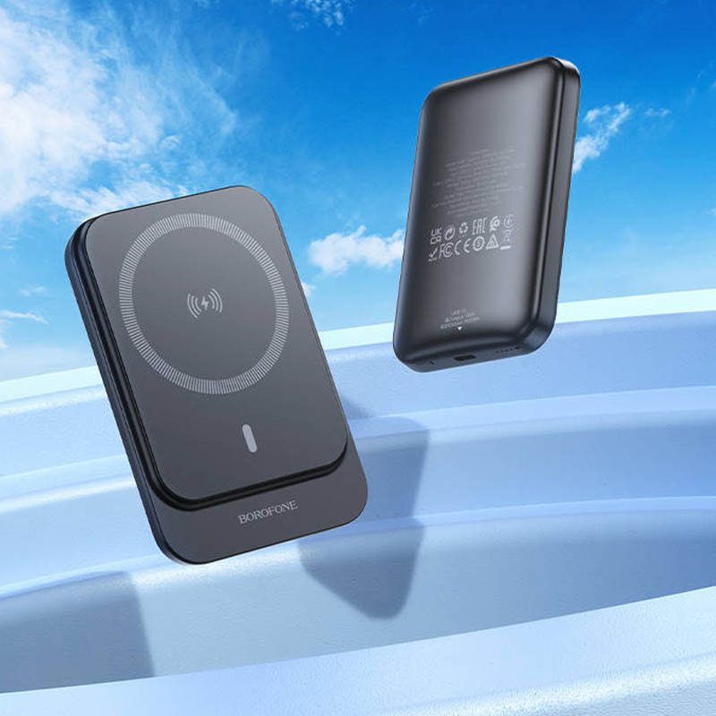 Портативний ЗП Power Bank BOROFONE BJ63 Nimble PD20W з БЗП 5000 mAh на малюнкі №5