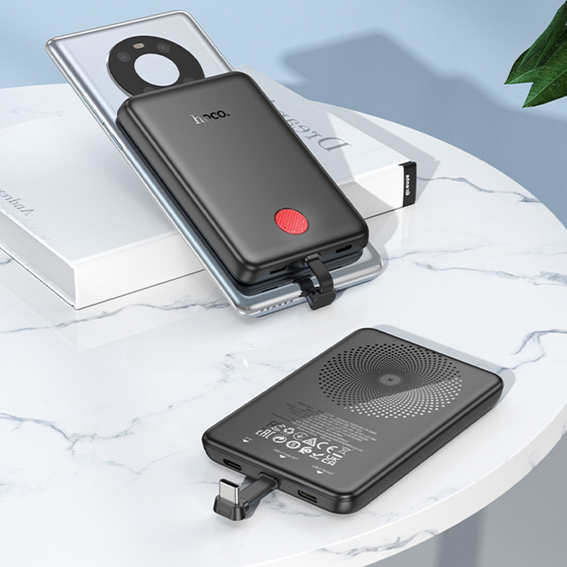 Портативний ЗП Power Bank Hoco J133 Triumph PD20W + Type-C 5000 mAh на малюнкі №7
