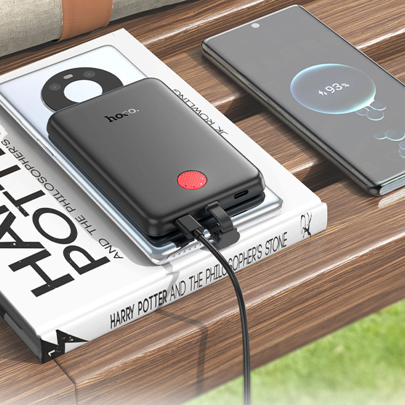 Портативний ЗП Power Bank Hoco J133 Triumph PD20W + Type-C 5000 mAh на малюнкі №8