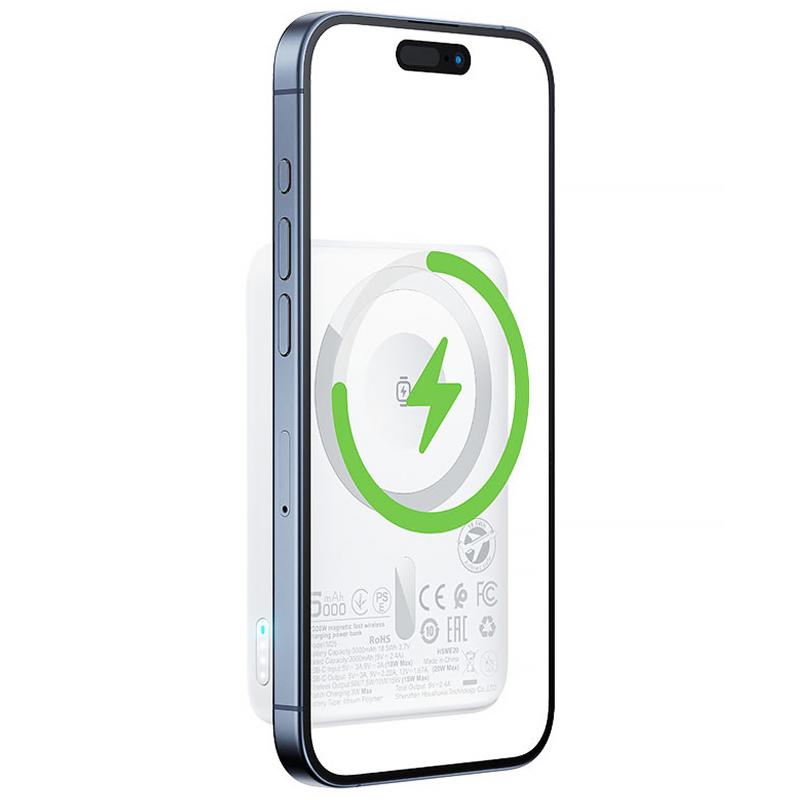 Портативний ЗП Power Bank Acefast M25 20W з БЗП+iWatch 5000 mAh на малюнкі №2