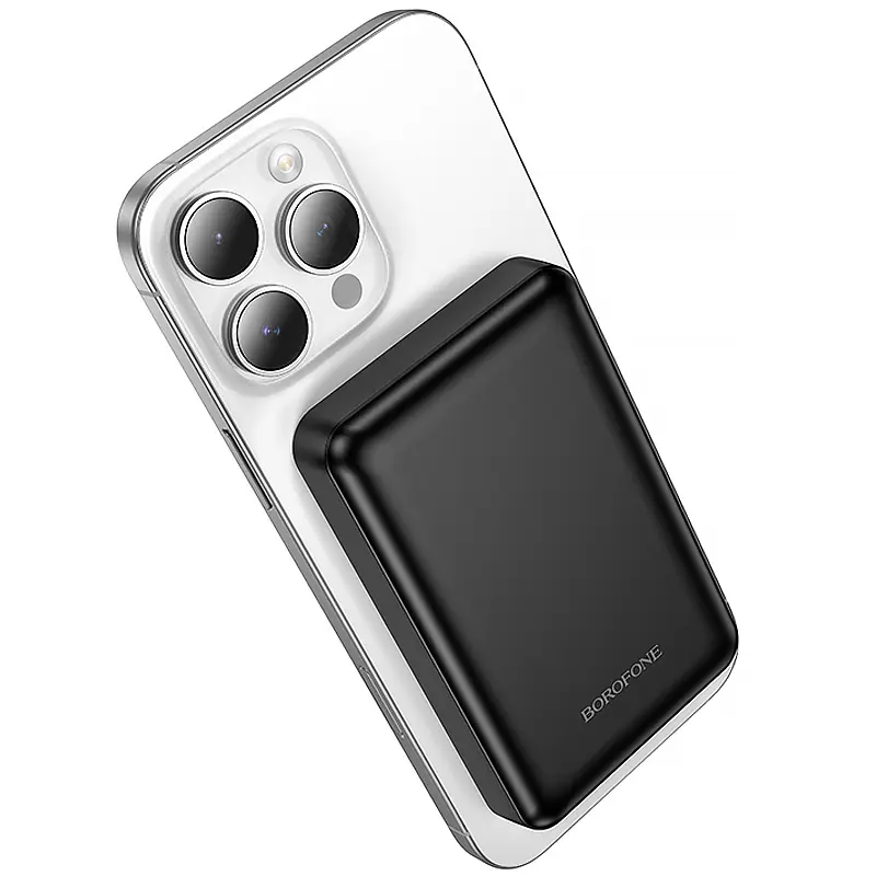 Портативное ЗУ Power Bank Borofone BJ82 Dawn 20W с БЗУ 5000 mAh, Black 2, купить оптом с доставкой