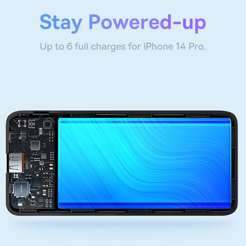 Портативний ЗП Baseus Airpow 20W 30000mAh (PPQD09010) на малюнкі №7