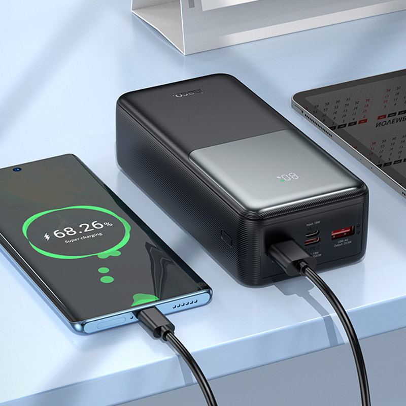 Портативний ЗП Power Bank Hoco J136B Sirui 22.5W+PD20W 30000 mAh на малюнкі №4