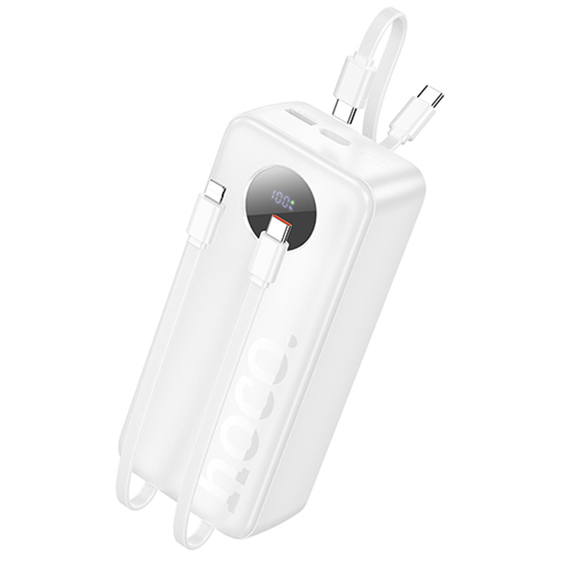 Портативний ЗП Power Bank Hoco J132B Sabio 22.5W+PD20W with 3 cables 30000 mAh на малюнкі №1