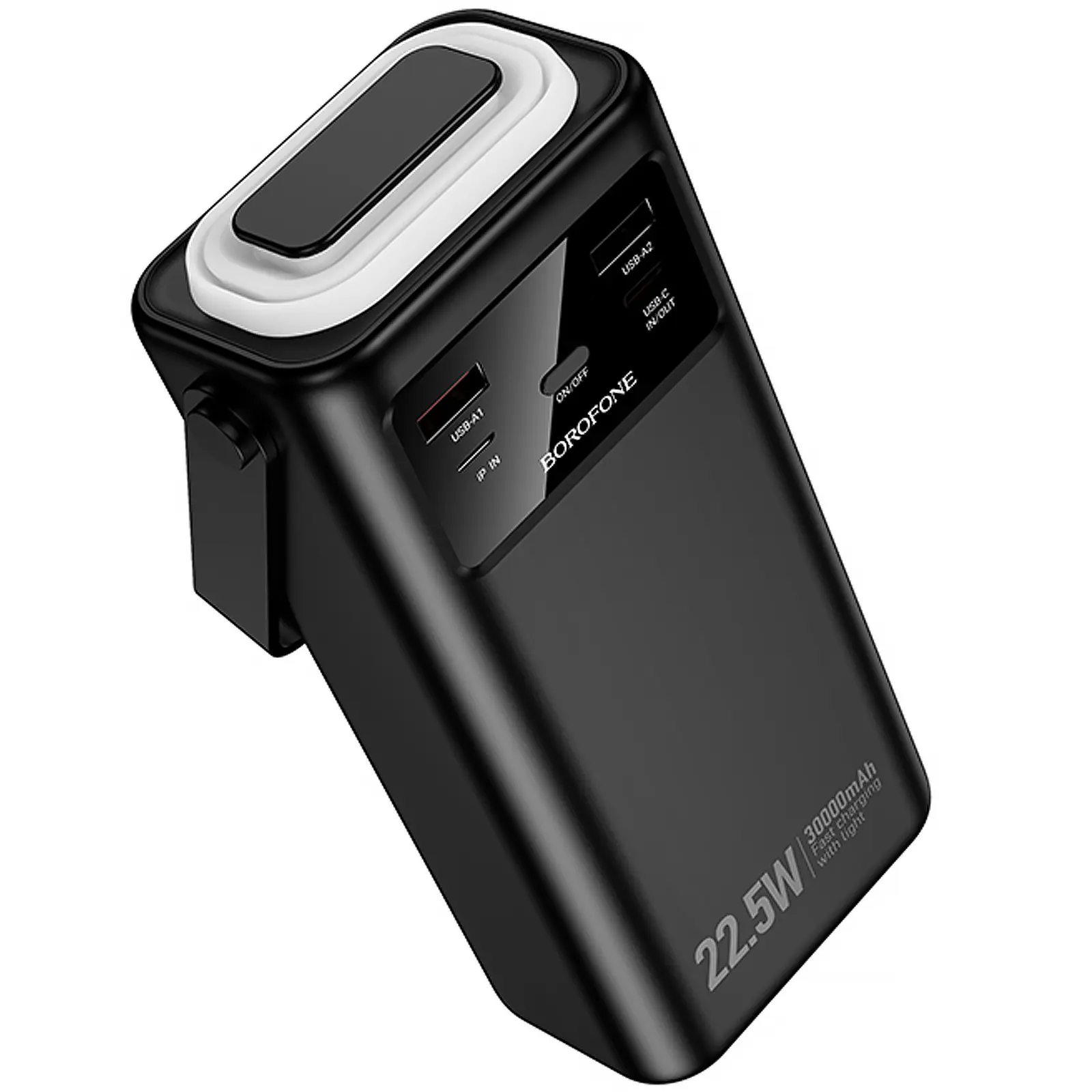 Портативний ЗП Power Bank Borofone BJ65 High 22.5W+PD20W with cable 30000 mAh, Black 2, купити оптом з доставкою