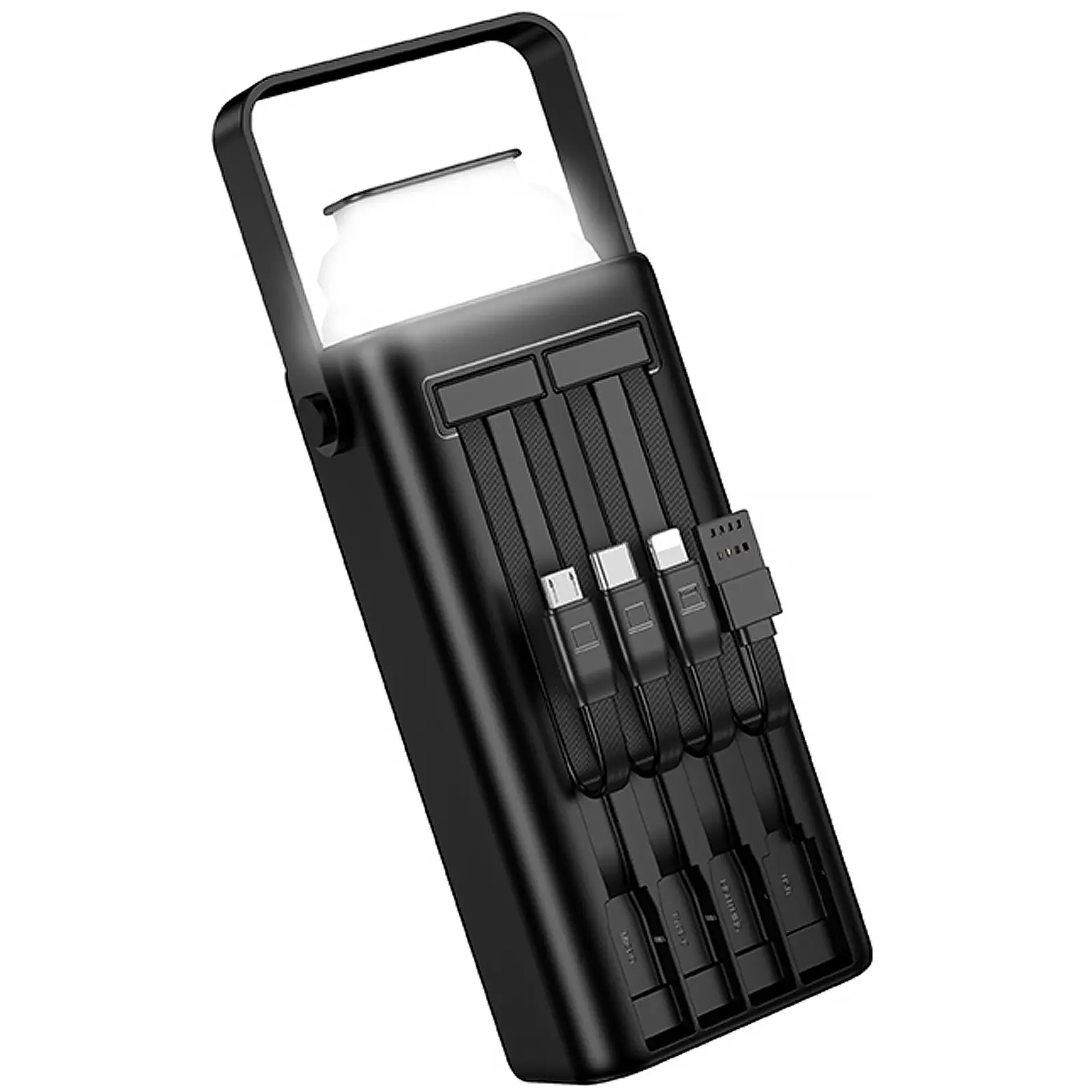 Портативний ЗП Power Bank Borofone BJ65 High 22.5W+PD20W with cable 30000 mAh, Black 5, купити оптом з доставкою