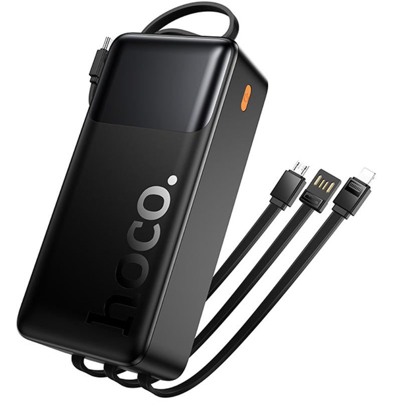 Портативний ЗП Power Bank Hoco J156B Founder 22.5W+PD20W with four cables 30000 mAh на малюнкі №5