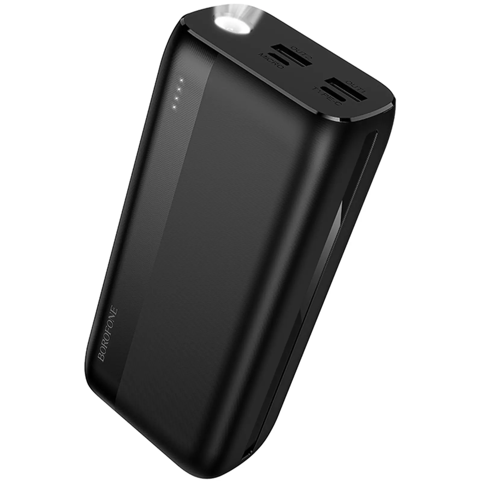 Портативное ЗУ Power Bank Borofone BJ86A Victoria 30000 mAh, Black 5, купить оптом с доставкой