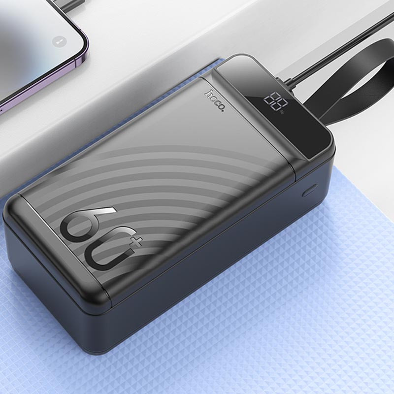 Портативний ЗП Power Bank Hoco J123C Element 22.5W+PD20W 60000 mAh на малюнкі №5