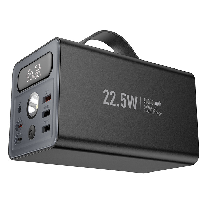 Портативное ЗУ Power Bank Hoco J138 22.5W+PD20W+DC12V 60000 mAh на картинке №2