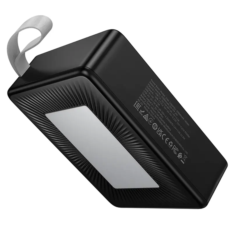 Портативное ЗУ Power Bank Hoco J166 Carretera 22.5W+PD20W+lighting 50000 mAh, Black 5, купить оптом с доставкой