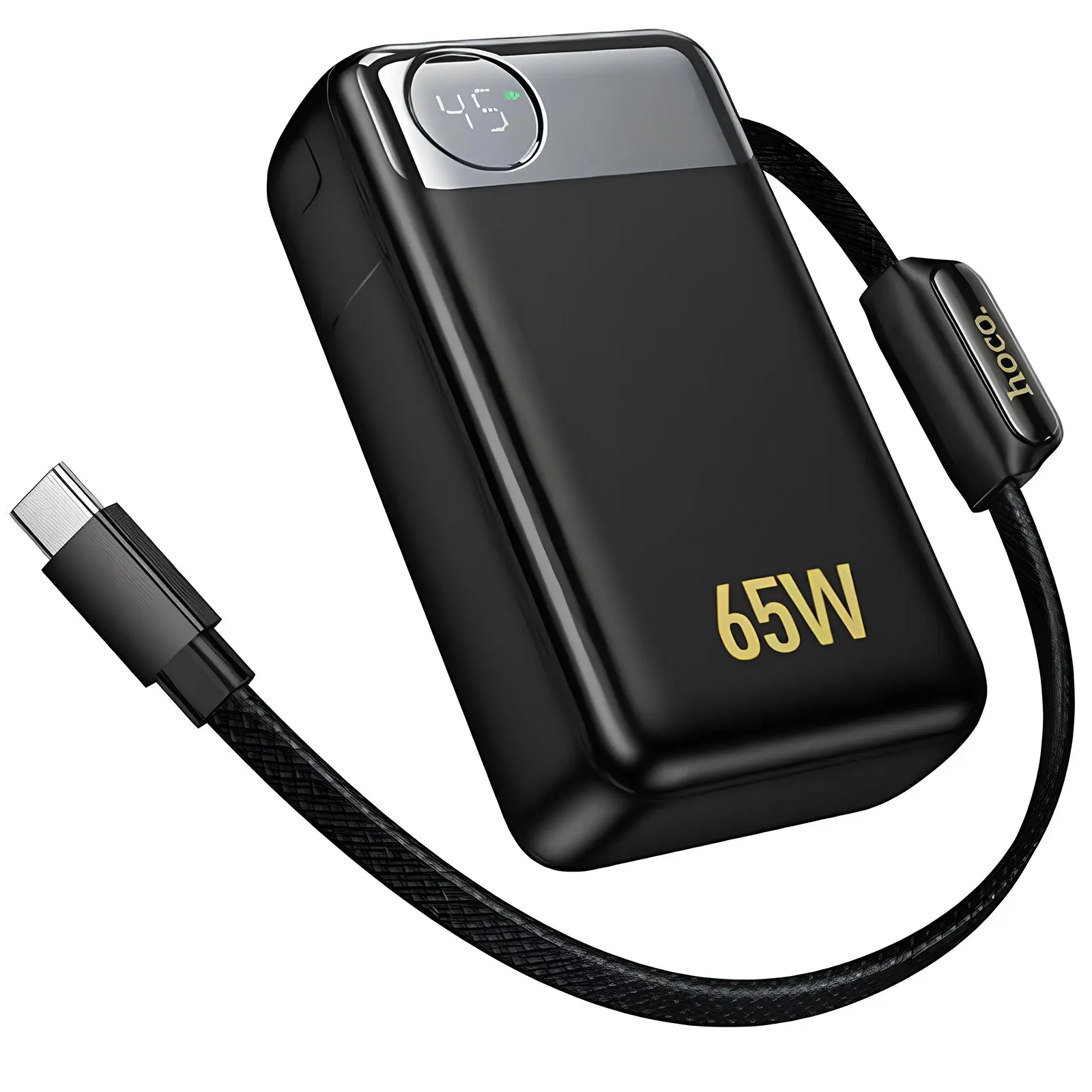 Портативное ЗУ Power Bank Hoco Q53 Skillful PD65W 12000 mAh, Black 1, купить оптом с доставкой